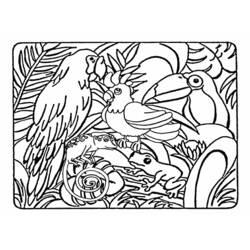 Coloriage et dessin Animaux sauvages / de la jungle à imprimer