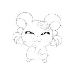 Coloriage et dessin Hamtaro à imprimer