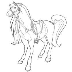 Coloriage et dessin Horseland à imprimer